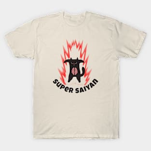 Cat super saiyan T-Shirt